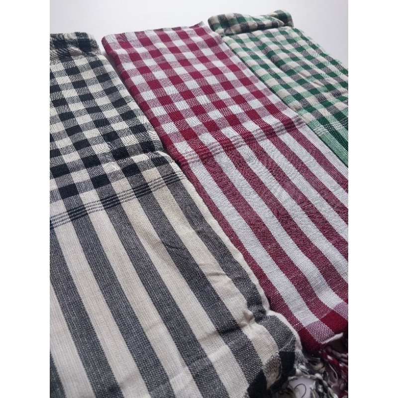 Combo 3 khăn rằn Nam bộ chất cotton thấm hút mồ hôi 1m7x60