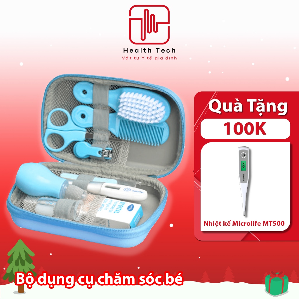 Bộ chăm sóc cá nhân cho bé BioHealth Baby Care combo 8 món vật dụng an toàn cho trẻ em - Health Tech