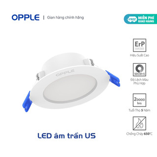 Đèn LED Downlight US RC-US-R200-22W - Tiết Kiệm Năng Lượng - Hiệu Suất Cao - Chống Nhấp Nháy - Chính Hãng
