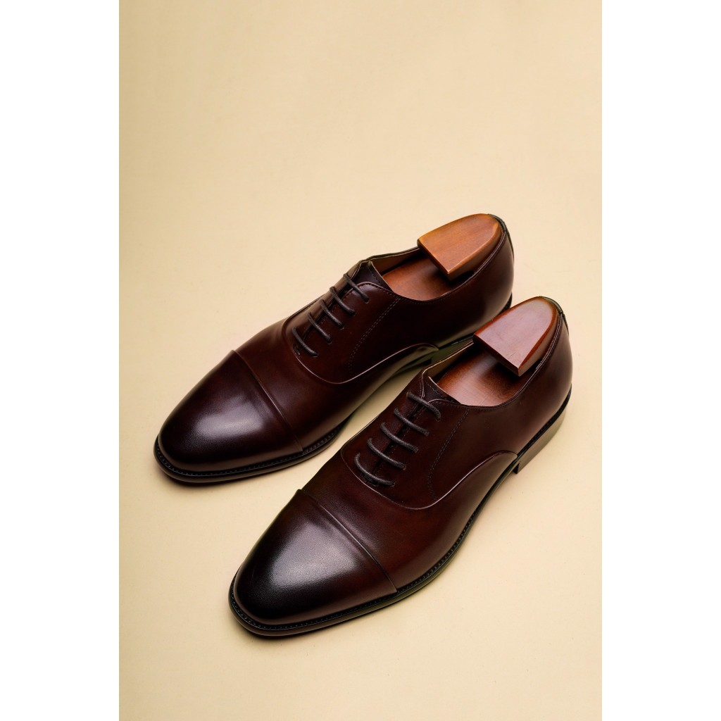 GIÀY DA NAM ADAM STORE OXFORDS NÂU GTX014N