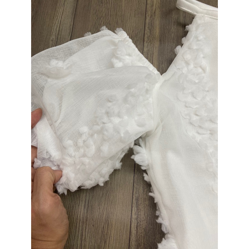 Váy đôi mẹ và bé - Đầm đi tiệc mẹ và bé gái voan hoa hàng thiết kế 2 lớp full size 10 - 70kg