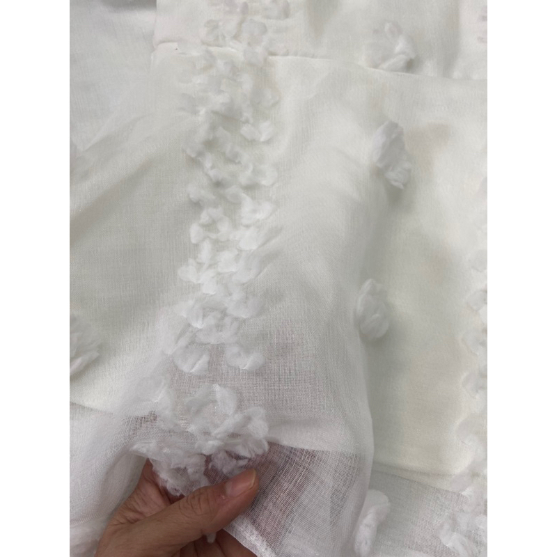 Váy đôi mẹ và bé - Đầm đi tiệc mẹ và bé gái voan hoa hàng thiết kế 2 lớp full size 10 - 70kg