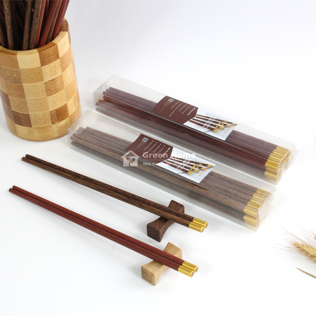 Đũa Gỗ Cánh Gà, Đan Hương Đỏ Nhà Mộc Decor - Sang Trọng Phong Cách Nhật Bản 35