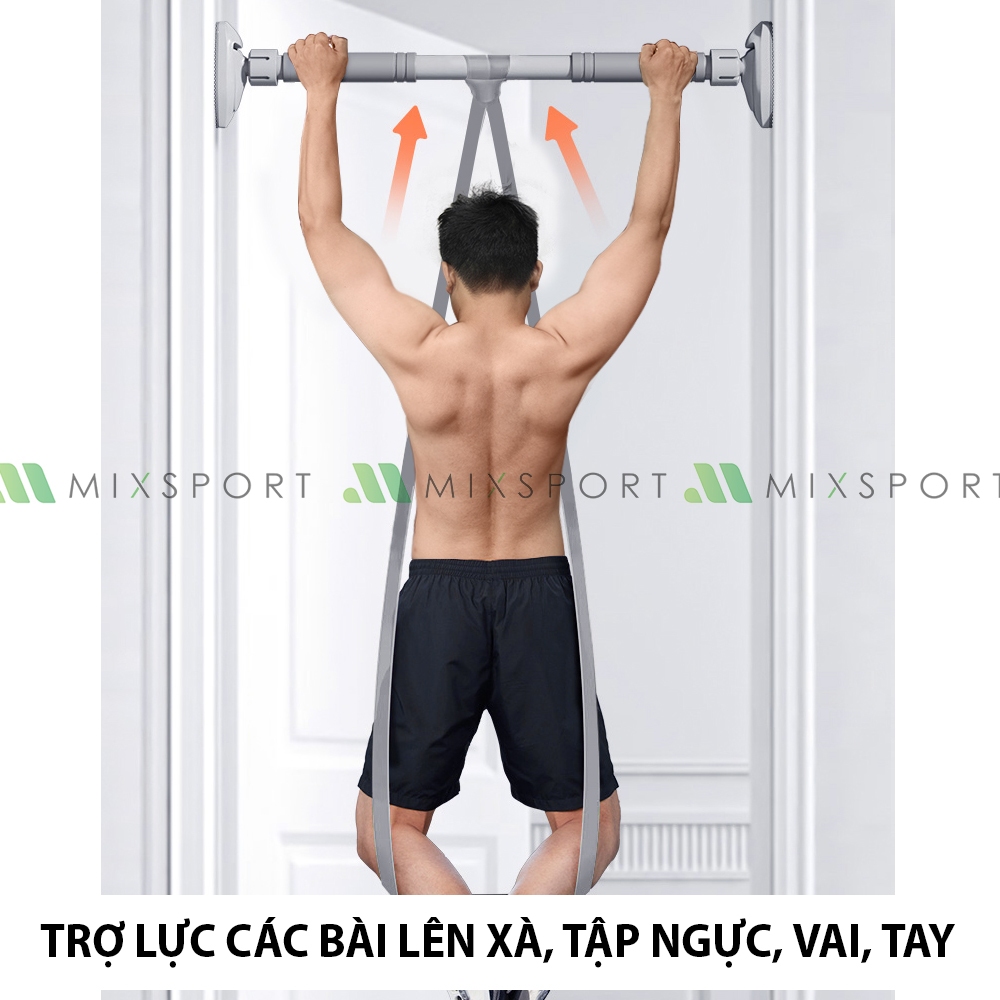 Dây Kháng Lực Tập Gym Powerband Bổ Trợ Tăng Sức Nặng Cho Các Bài Tập Toàn Thân MixSport DKL01