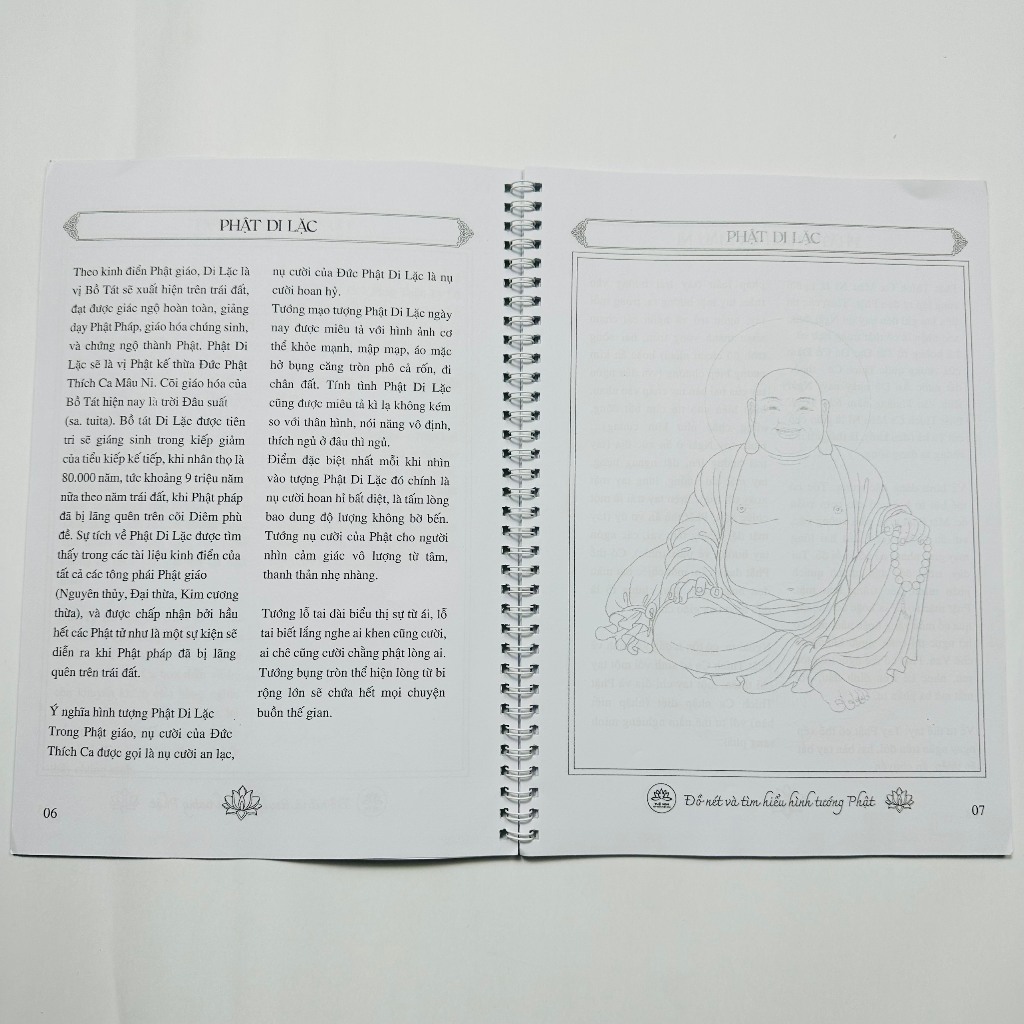 Sách - Tập sổ tô tranh Phật và các vị Bồ Tát loại cao cấp rõ nét (khổ A4) - Tặng vỏ bút và ngòi tô tranh - Anan Books | BigBuy360 - bigbuy360.vn