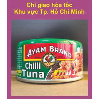 Ayam - hộp chilli x/lá 160g - cá ngừ ngâm ớt / thái lan / chilli tuna