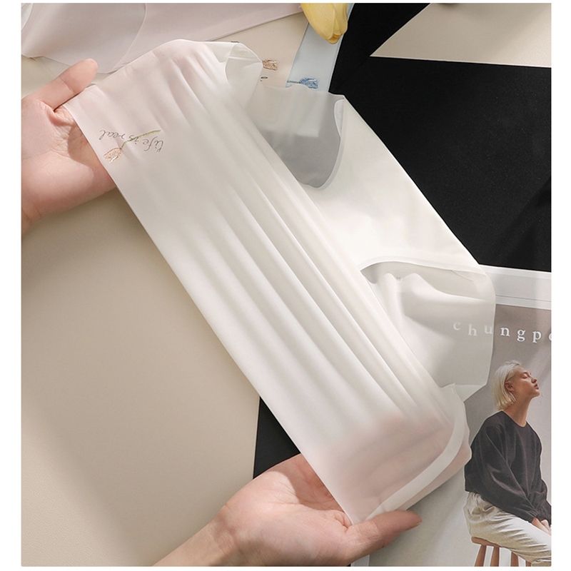 Quần lót nữ in hoa Tulip chất su thạch không đường may siêu mỏng mịn mát lịm freesize đến 60kg