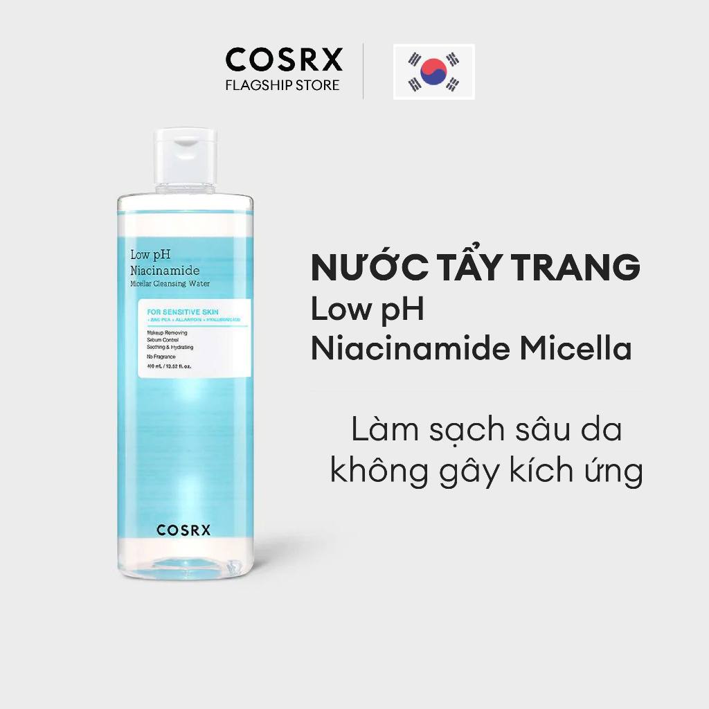 Nước tẩy trang Low pH Niacinamide Micellar Cleansing Water