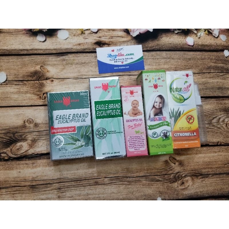 Dầu khuynh diệp con ó Natur Oil 60ml