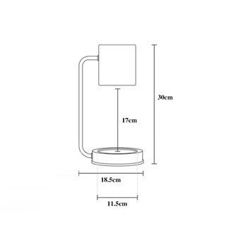 [TẶNG KÈM 2 BÓNG] ĐÈN ĐỐT NẾN THƠM EMMO BLISS (Chưa kèm nến)