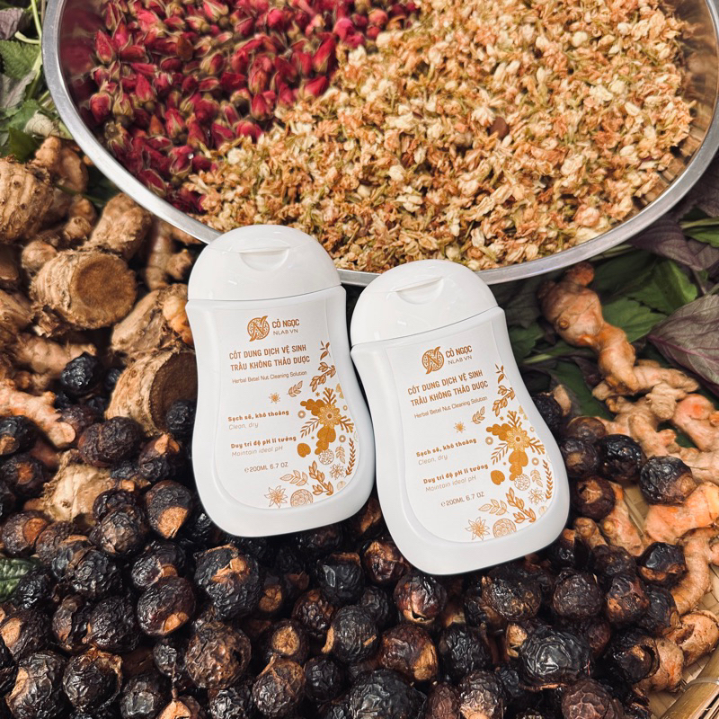 (SP MỚI) 200ML CỐT DUNG DỊCH VỆ SINH TRẦU KHÔNG THẢO DƯỢC