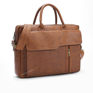 Cặp xách văn phòng đựng được laptop 15.6 inch Zenka nhiều ngăn rộng rãi phong cách sang trọng thời thượng_ZKC20_1