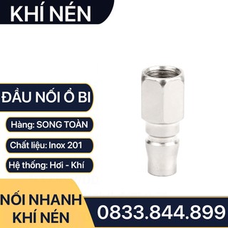 Khớp Rời PF Ren Trong G 1/4 13 Đầu Bên Nối Nhanh Vào Khớp Ổ Bi Lắp Dây Hơi - Khí Nén - Khớp Nối Ổ Bi, Quick Air Adaptor