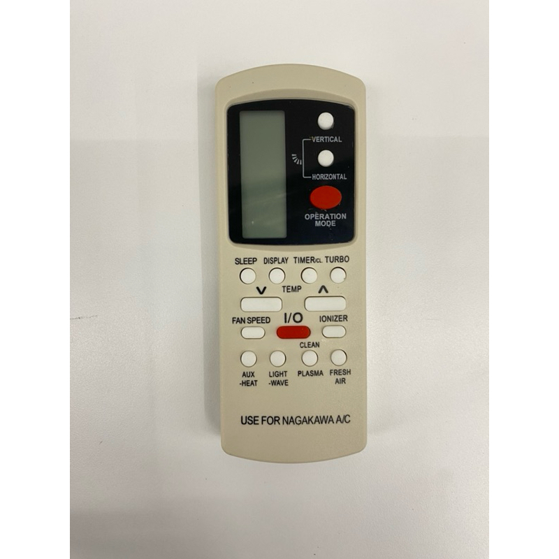Remote máy lạnh Nagakawa, Điều khiển điều hoà Nagakawa