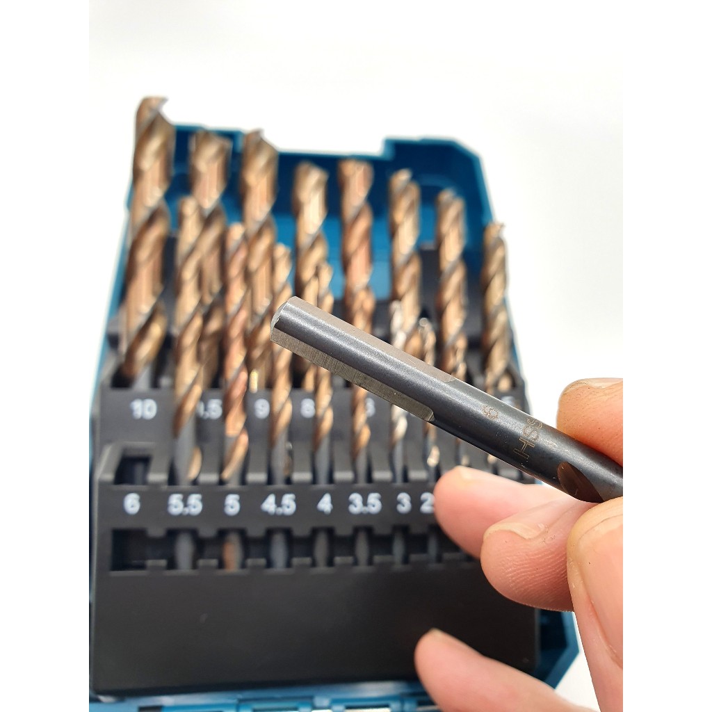 Bộ mũi khoan kim loại gồm 19 chi tiết Makita D-67583