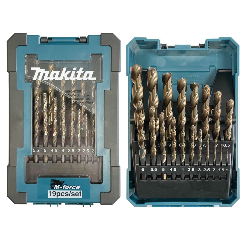 Bộ mũi khoan kim loại gồm 19 chi tiết Makita D-67583