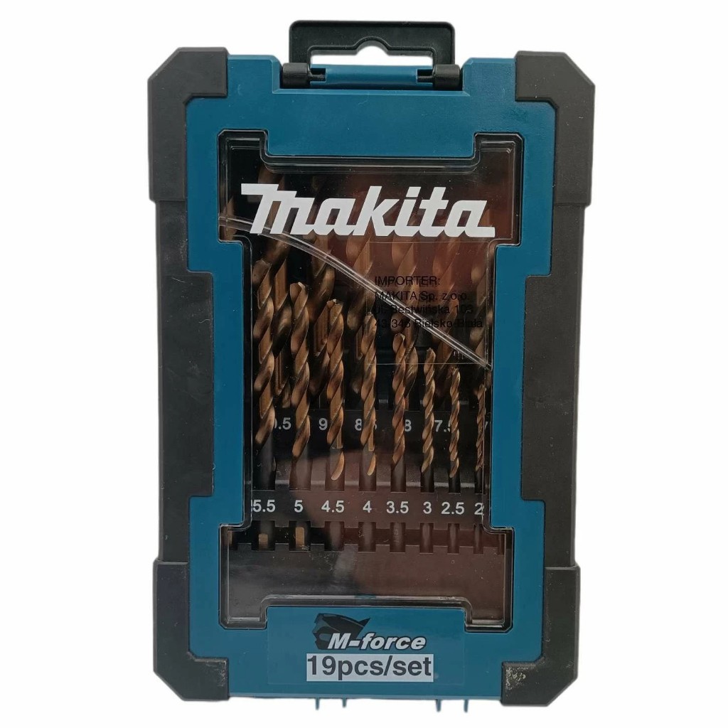 Bộ mũi khoan kim loại gồm 19 chi tiết Makita D-67583