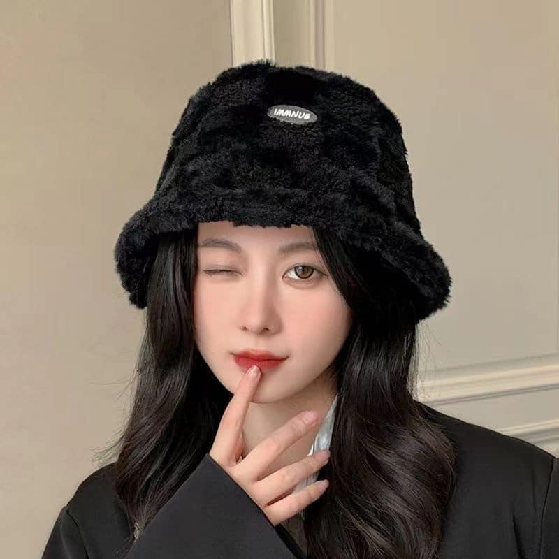 Mũ lông siêu thời trang nữ