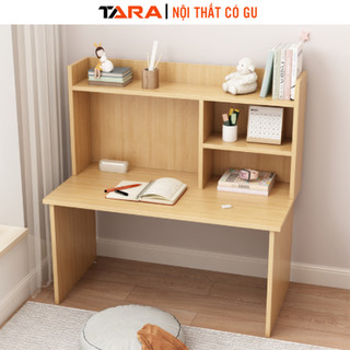 Bàn học, bàn làm việc ngồi bệt có kèm giá sách - GK116