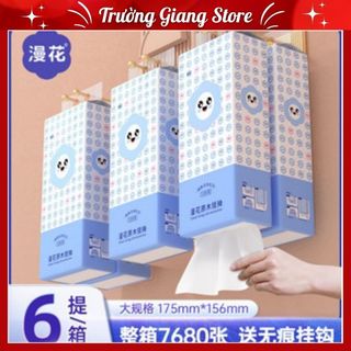 Giấy Vệ Sinh Đáy Phẳng Cỡ Lớn 1280 tờ Tiện Dụng Cho Mẹ Bầu