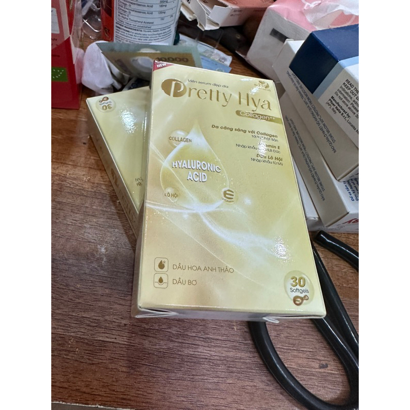 Viên bôi serum đẹp da Pretty AloE Collagen