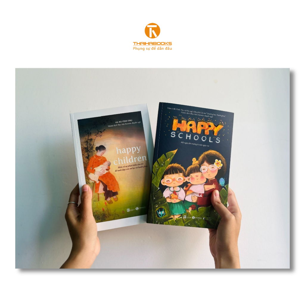 Sách - Bộ Đứa trẻ hạnh phúc - Thái Hà Books