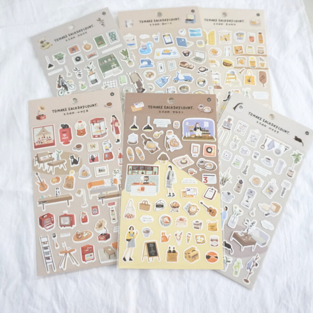 Sticker To make each day count