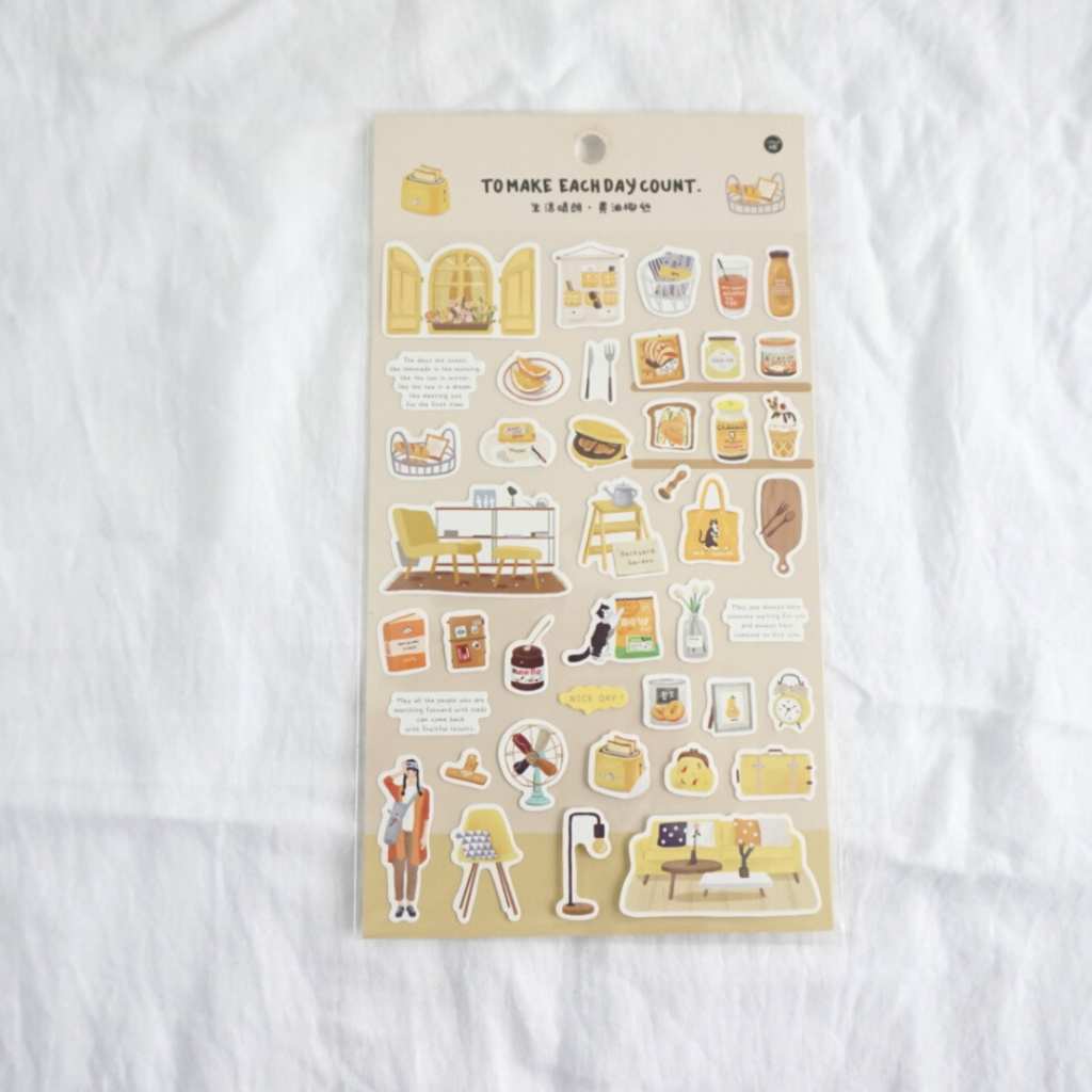 Sticker To make each day count