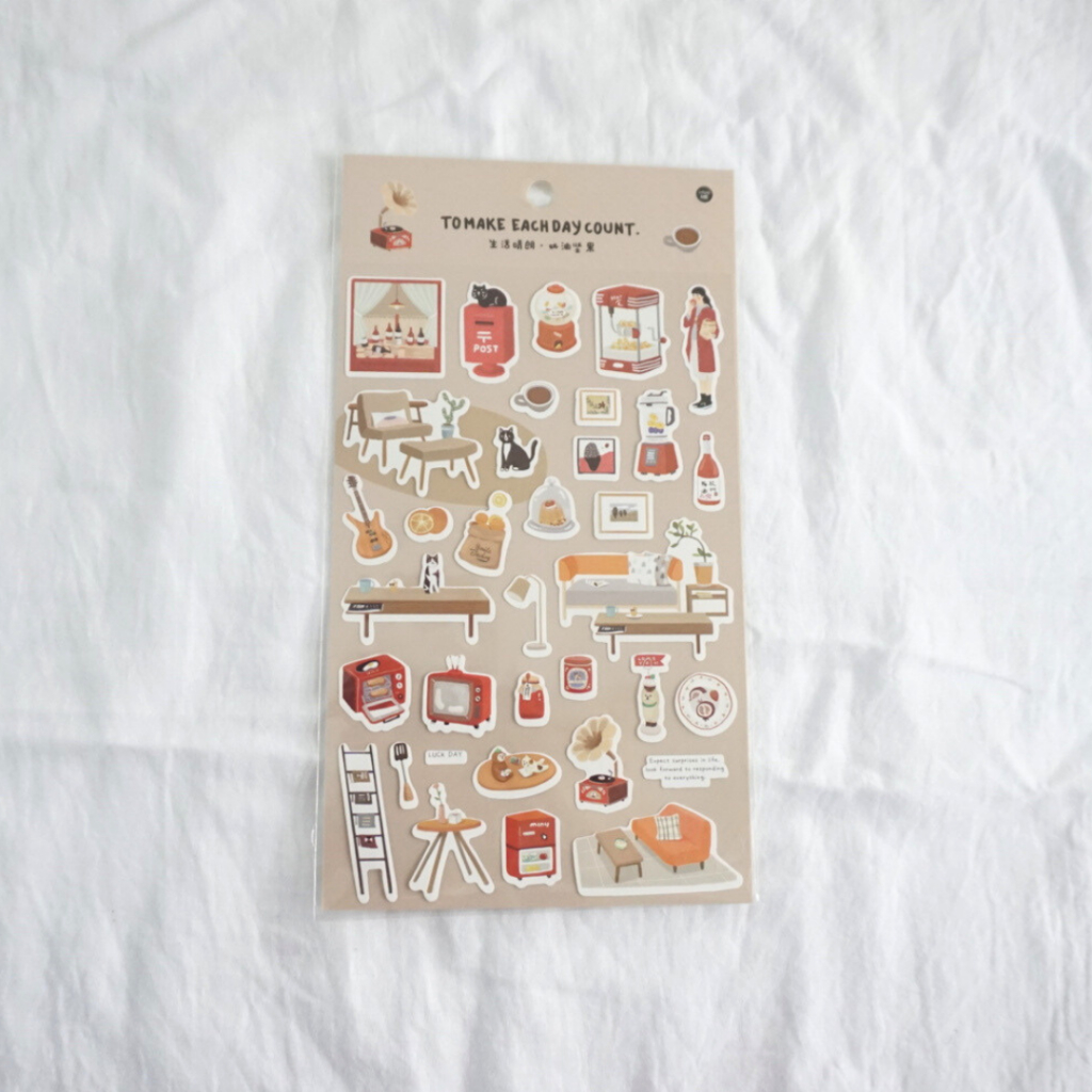 Sticker To make each day count