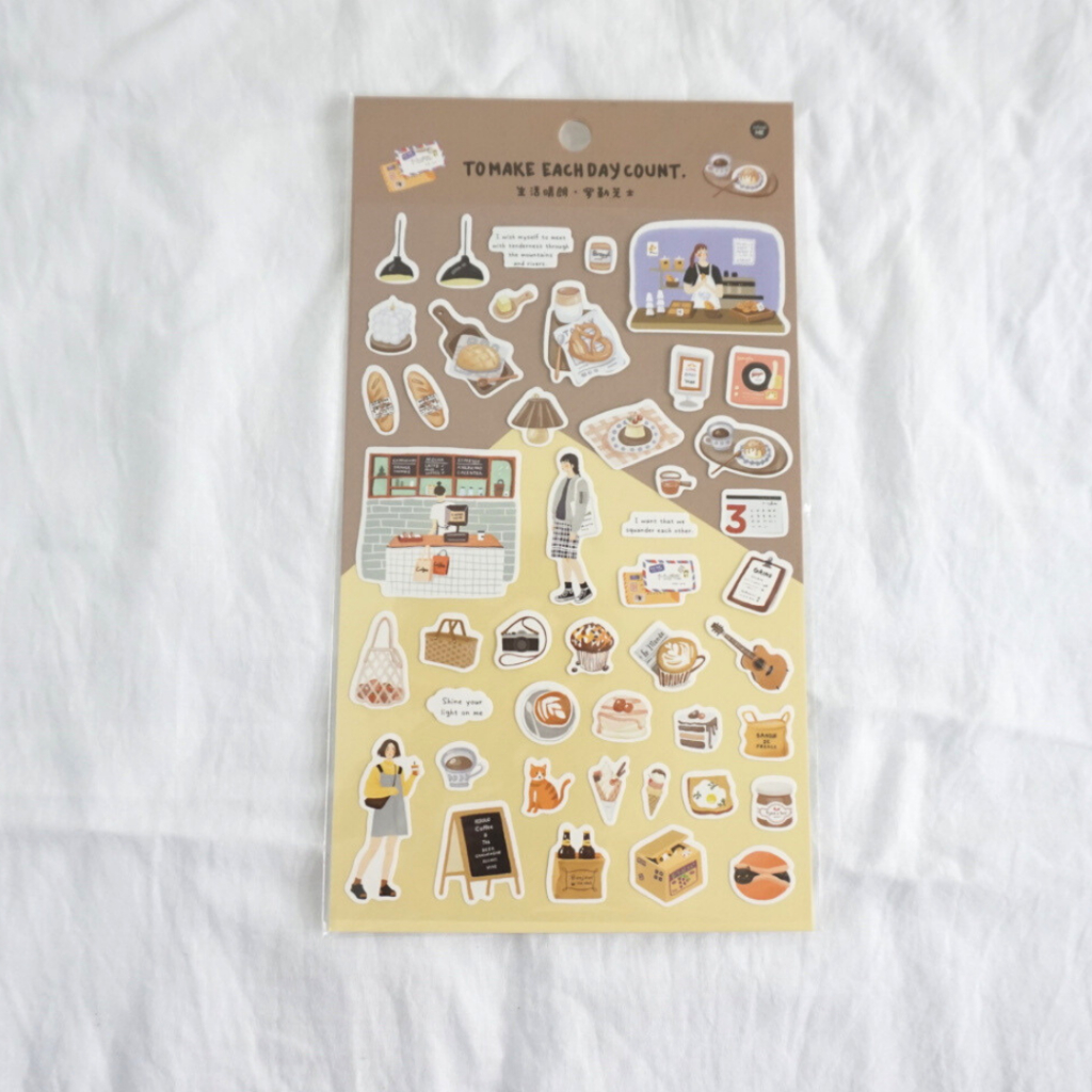 Sticker To make each day count