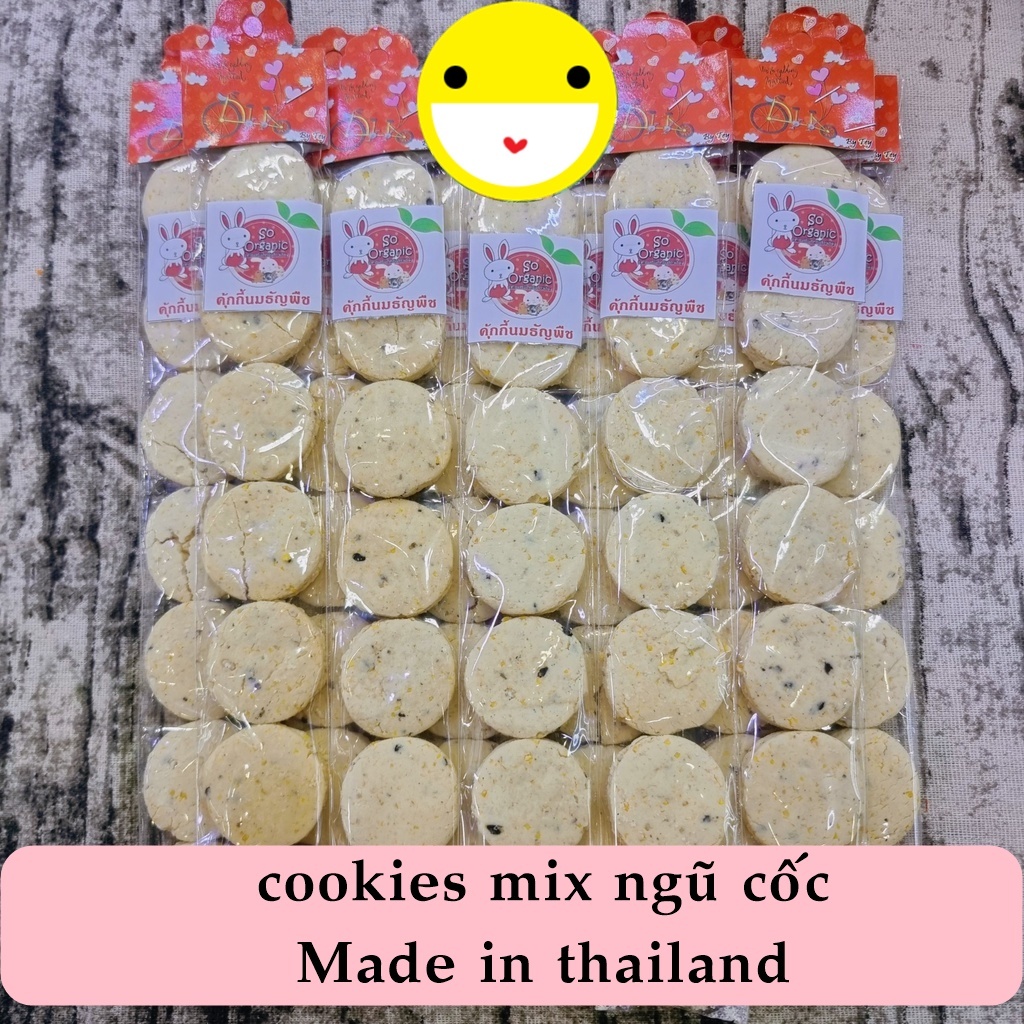 Bánh cookies mix nhiều vị cho hamster, thỏ,bọ,sóc
