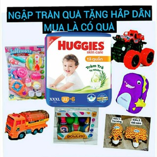 🤗HCM 🤗 CÓ TẶNG QUÀ 👉Tã / Bỉm Quần Huggies dành cho bé 18 - 35 kg  size XXXL22+6 miếng ( HSD : 2026 )