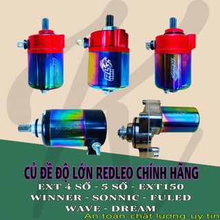 Củ đề độ lớn redleo exciter 150, 135 4 số, 5 số, winner, sonnic, future led, wave, dream