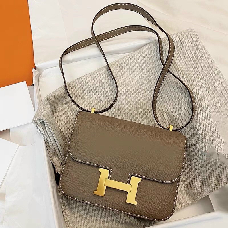 Túi chữ H Hơ mét da xước sz 19 siêu hot treed