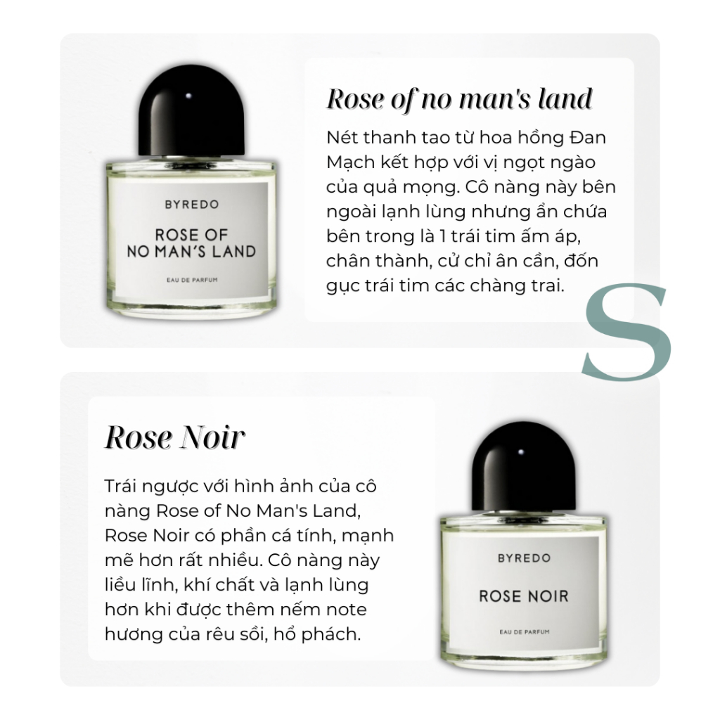 By Re Do Rose Of No Man Land - Mẫu Thử Nước Hoa - Hoa Hồng, Hổ Phách - Ngọt Ngào, Sang Chảnh