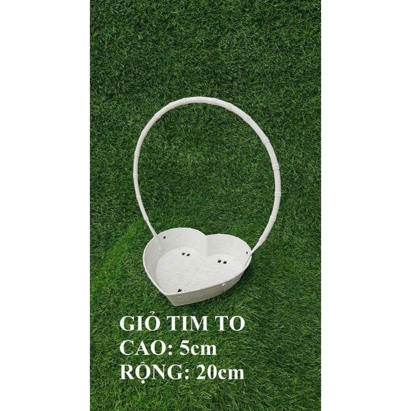 Giỏ Tim Trung C30xR20cm Combo 30 cái