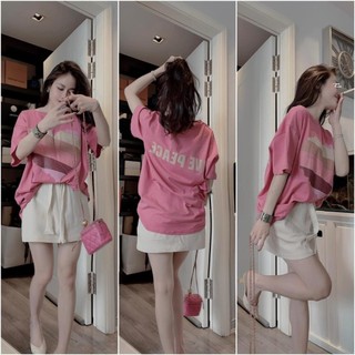 Set Đồ Nữ Áo Thun Ngắn Tay Phối Chân Váy Bút Chì Có Quần Lót Trong