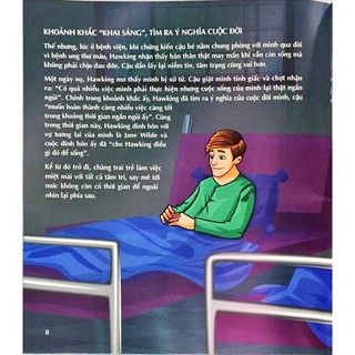 Sách - Stephen Hawking - Tận Tâm (Thuộc bộ Những Câu Chuyện Truyền Cảm Hứng)