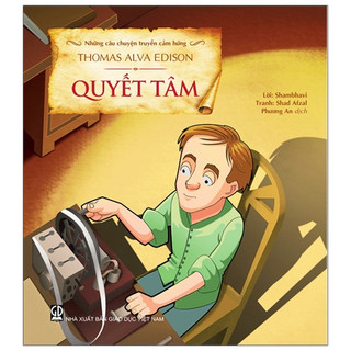 Sách - thomas alva edison - quyết tâm