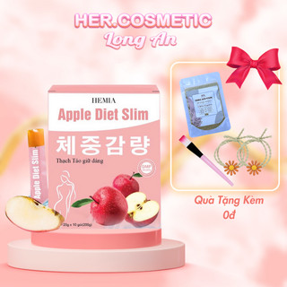Thạch Táo hỗ trợ Giảm Cân Apple Diet Slim Hemia