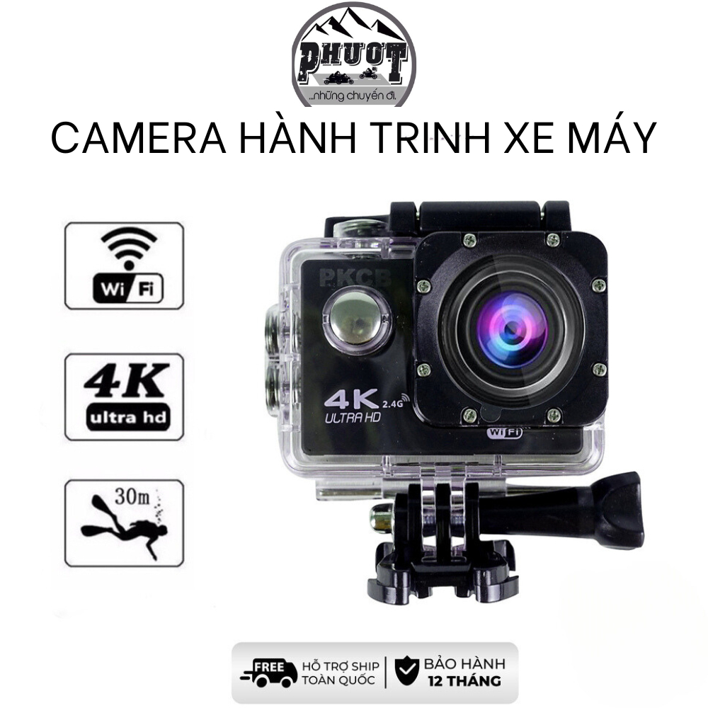 (Camera wifi) Camera hành trình xe máy - xe đạp A19 PRO thời gian quay 3h, camera ngoài trời gắn mũ bảo hiểm chống nước