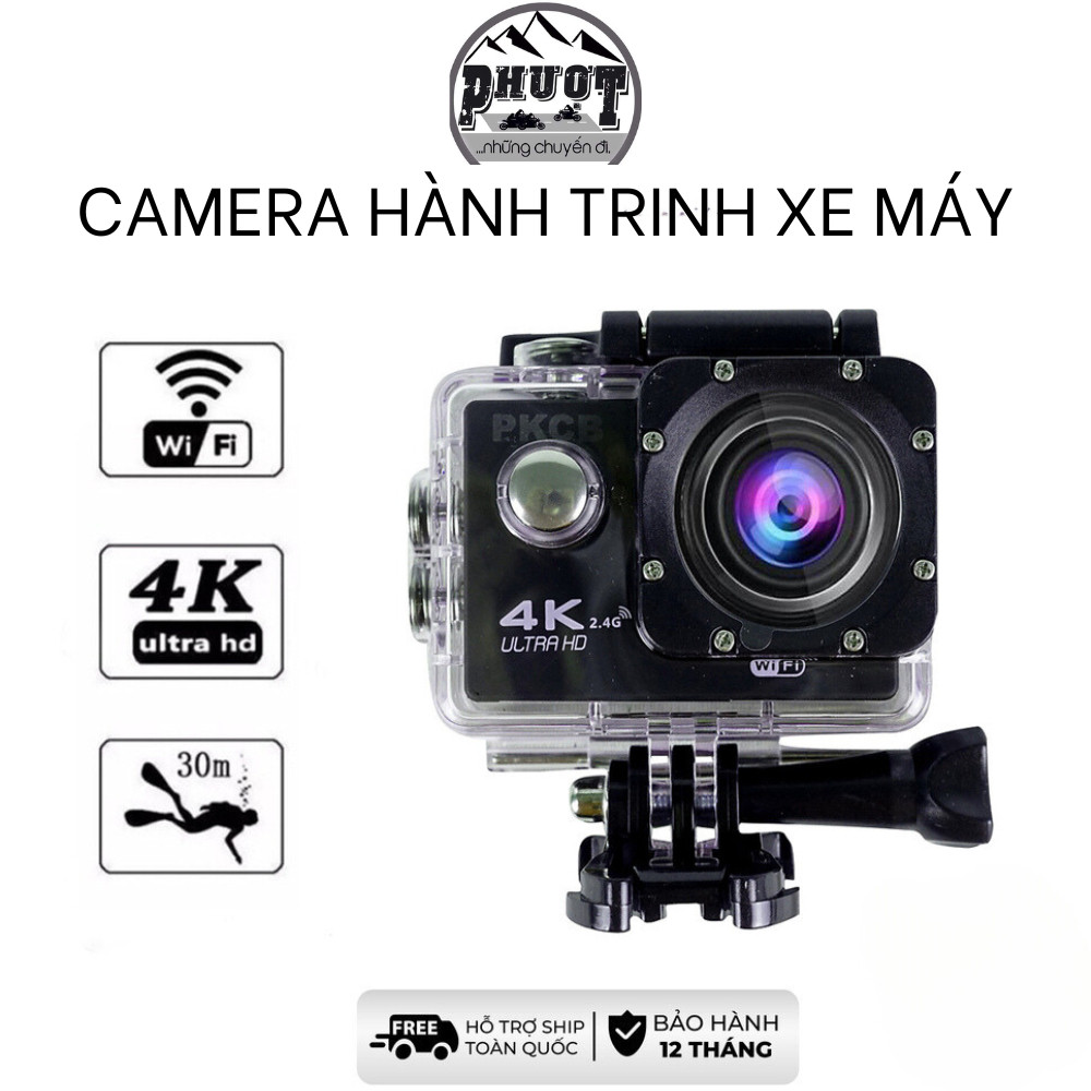 (Camera wifi) Camera hành trình xe máy – xe đạp A19 PRO thời gian quay 3h, camera ngoài trời gắn mũ bảo hiểm chống nước