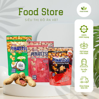 Gói snack đậu phộng pinatsu food store túi zip 85g, snack đậu phộng thơm ngon