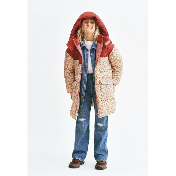 Áo khoác ấm đẹp cho bé gái size 13-14Y