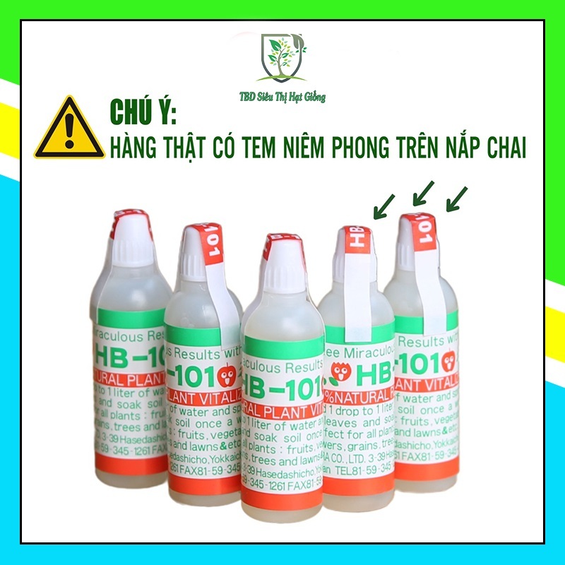 HB 101 Nhật Bản chĩnh hãng, phân bón siêu kích ra rễ hữu cơ và kích thích