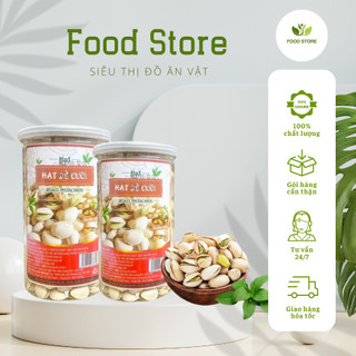 Hạt dẻ cười mỹ đóng hũ food store 500gr, hạt dẻ hương vị thơm ngon dễ ăn