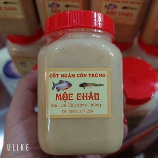 Cốt ngâm côn trùng câu cá chuyên dùng cá chim- cá trê hủ 200gr