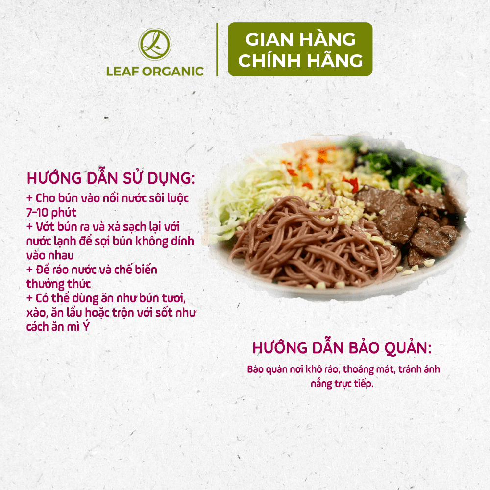 Bún gạo nhiều loại Hoa Sữa 400g