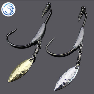 Lưỡi câu mồi mềm - Lưỡi câu lure cá lóc, cá chẽm - Lưỡi câu cá