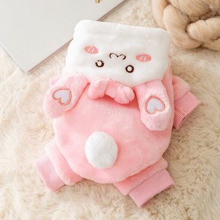 Jum thỏ cho chó mèo khỉ, jum thu đông, jum lông họa tiết thỏ